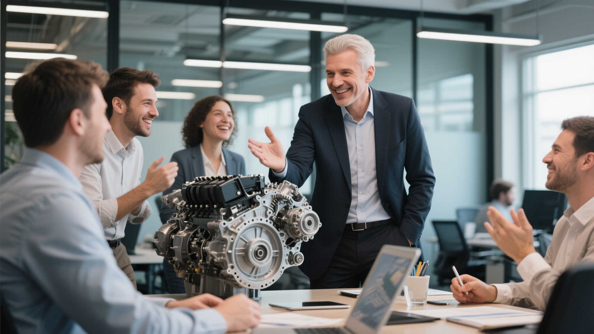 他用乐观与温暖点亮身边每个人的心。 他用乐观与温暖点亮身边每个人的心。