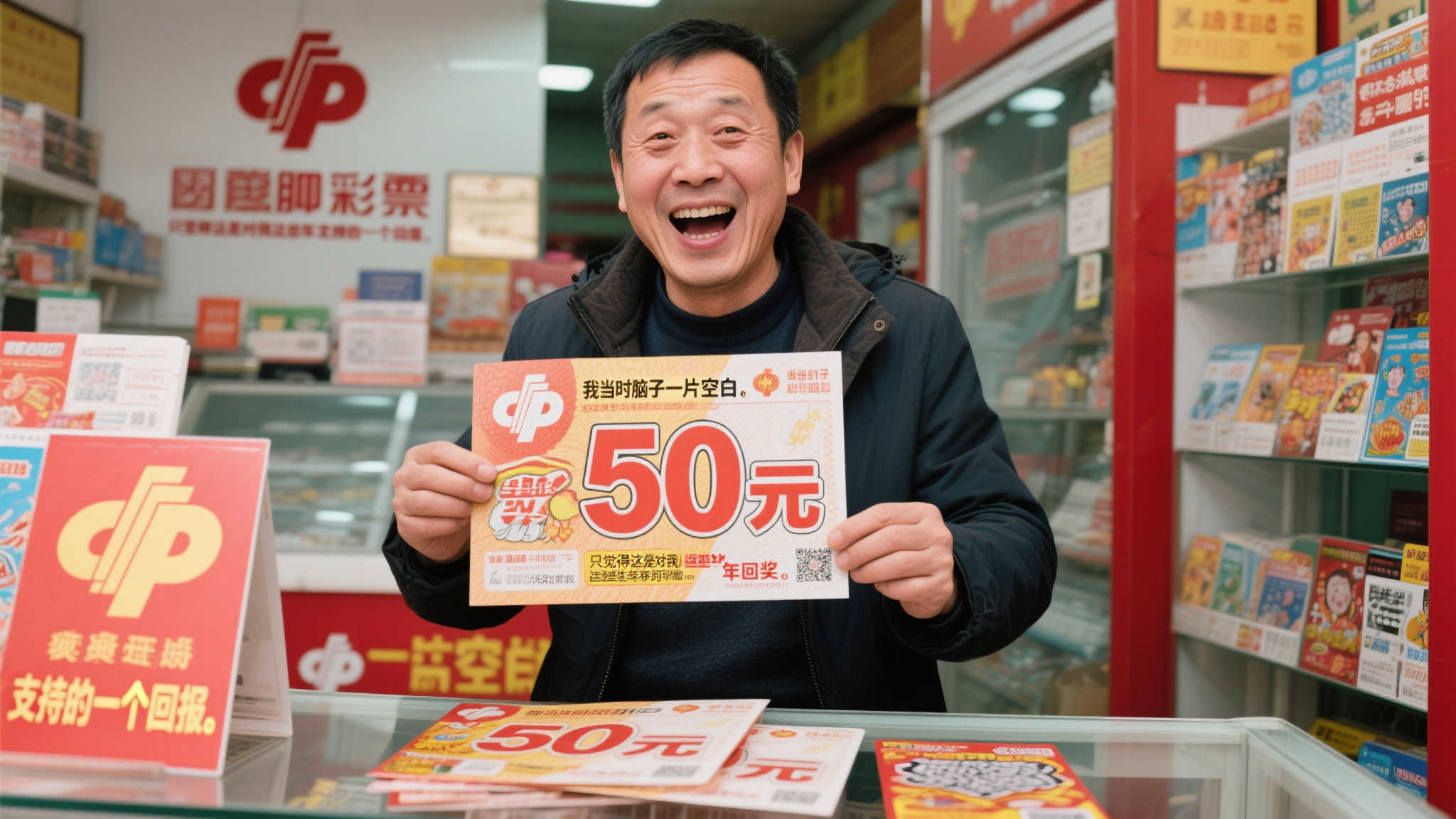 忠实粉丝喜中福彩刮刮乐50万 热心公益再出发-图 忠实粉丝喜中福彩刮刮乐50万 热心公益再出发-图