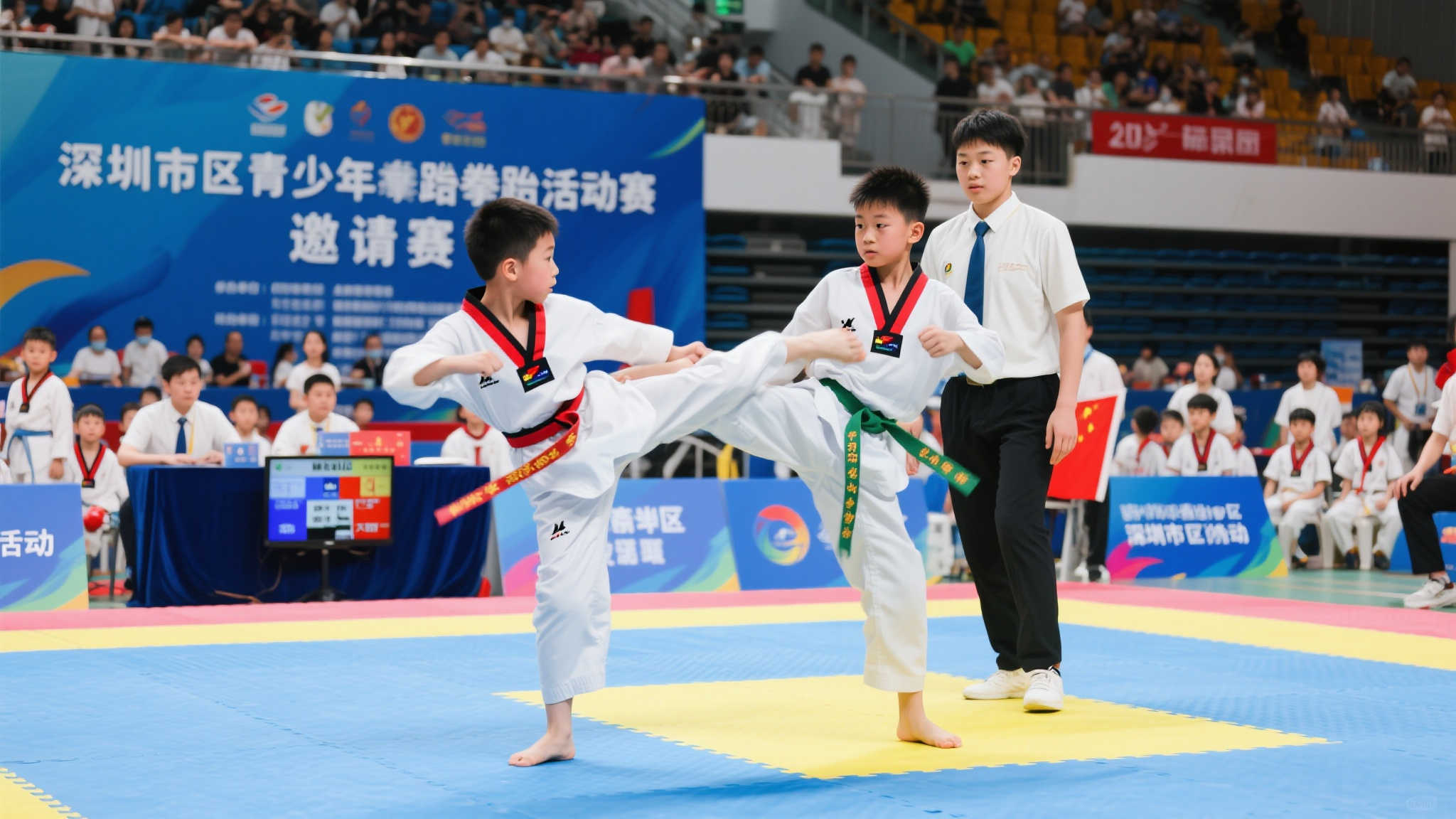 全力出击——中国体育彩票·2024深圳市青少年跆拳道邀请赛完美落幕 全力出击——中国体育彩票·2024深圳市青少年跆拳道邀请赛完美落幕