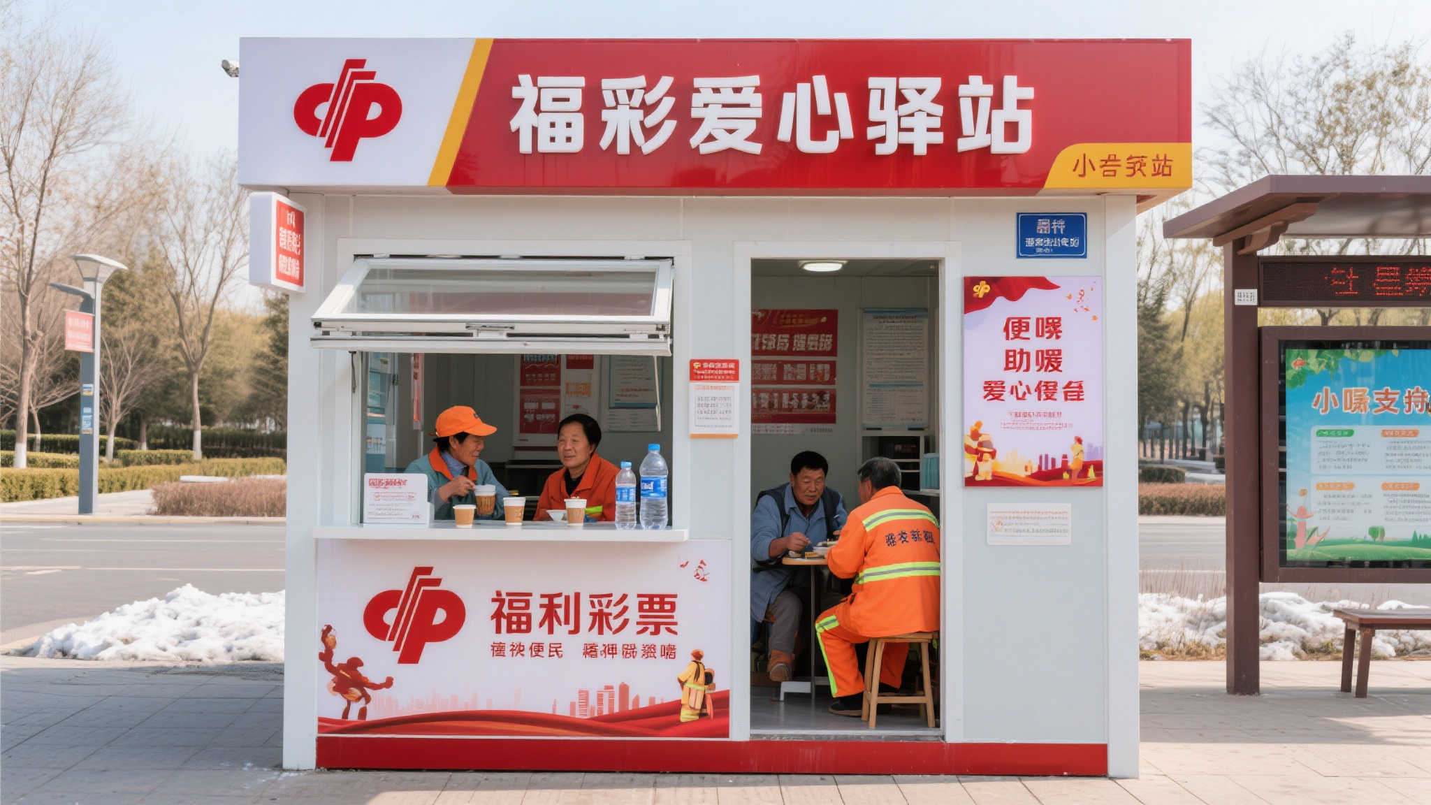 公益力量凝聚成爱心驿站的温暖守护 公益力量凝聚成爱心驿站的温暖守护