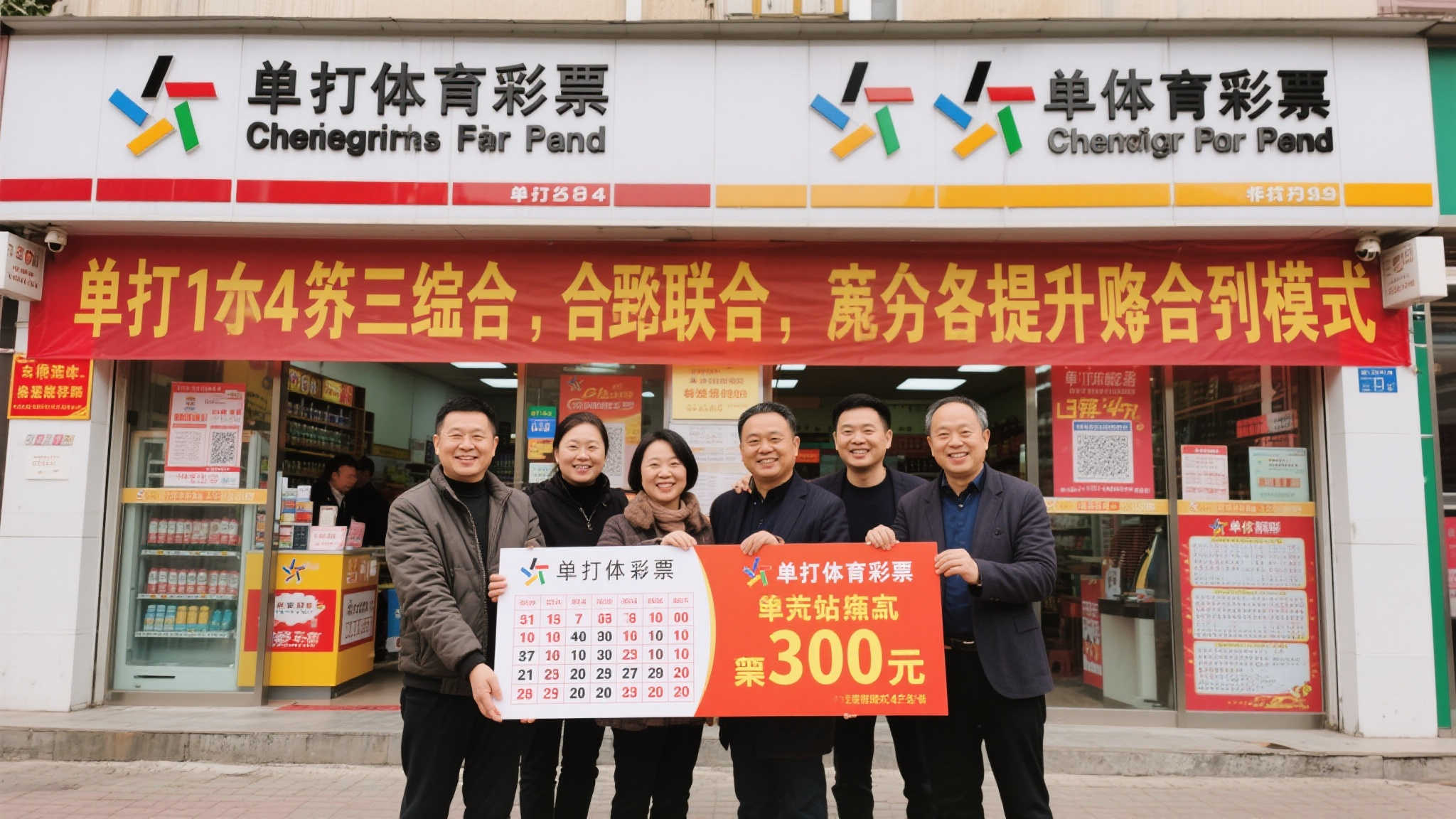 4家彩站20人联手揽双色球744万大奖，站点喜获三次头奖