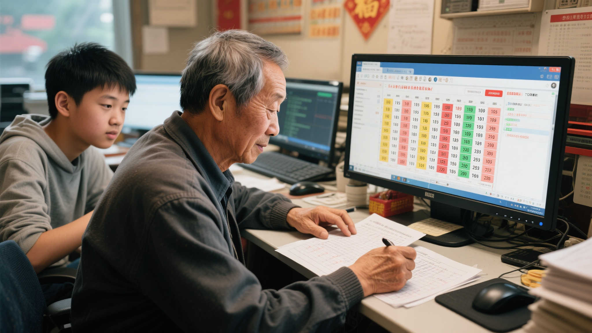 福彩爱好者钻研走势揽209万大奖 儿子自创软件助力 福彩爱好者钻研走势揽209万大奖 儿子自创软件助力