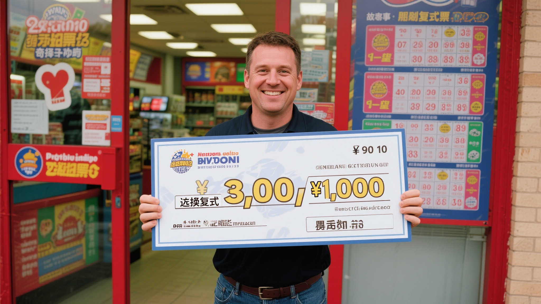 男子初次尝试复式投注即中1036万大乐透:计划购车置墅 男子初次尝试复式投注即中1036万大乐透:计划购车置墅