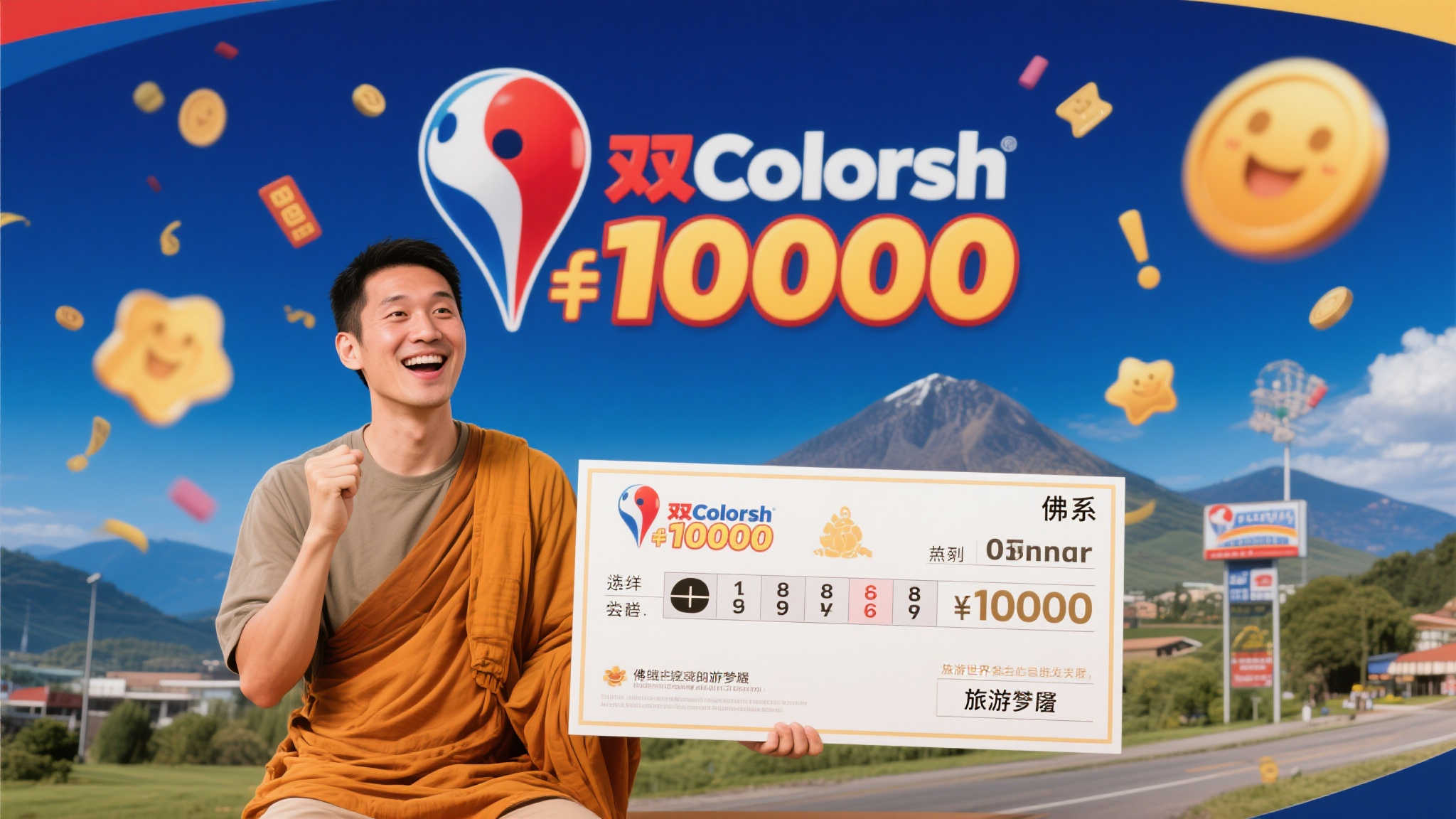 淡定佛系男意外揽双色球千万大奖，计划奖金环游世界