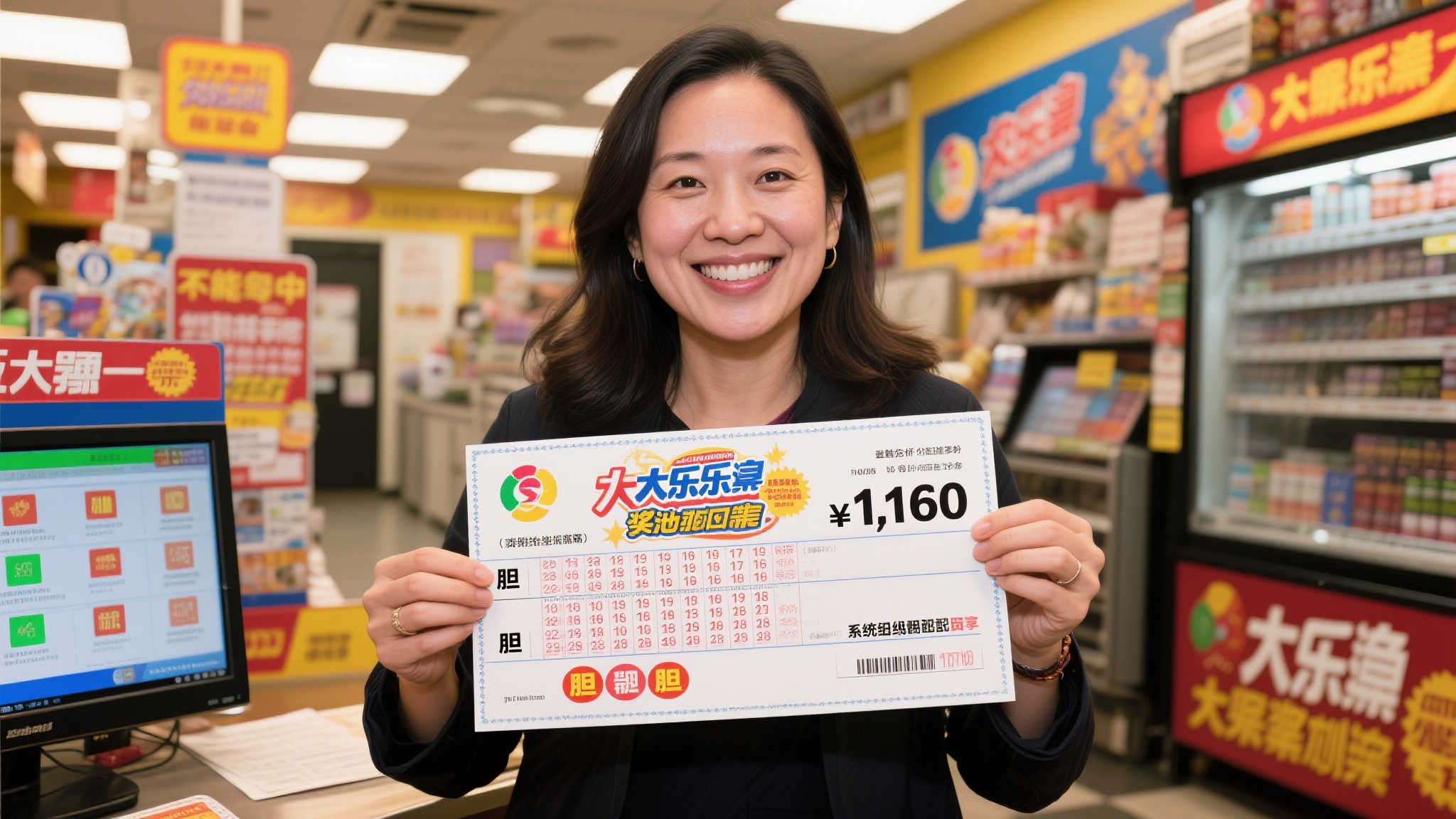 新手女彩民巧用胆拖投注揽获大乐透716万大奖 新手女彩民巧用胆拖投注揽获大乐透716万大奖