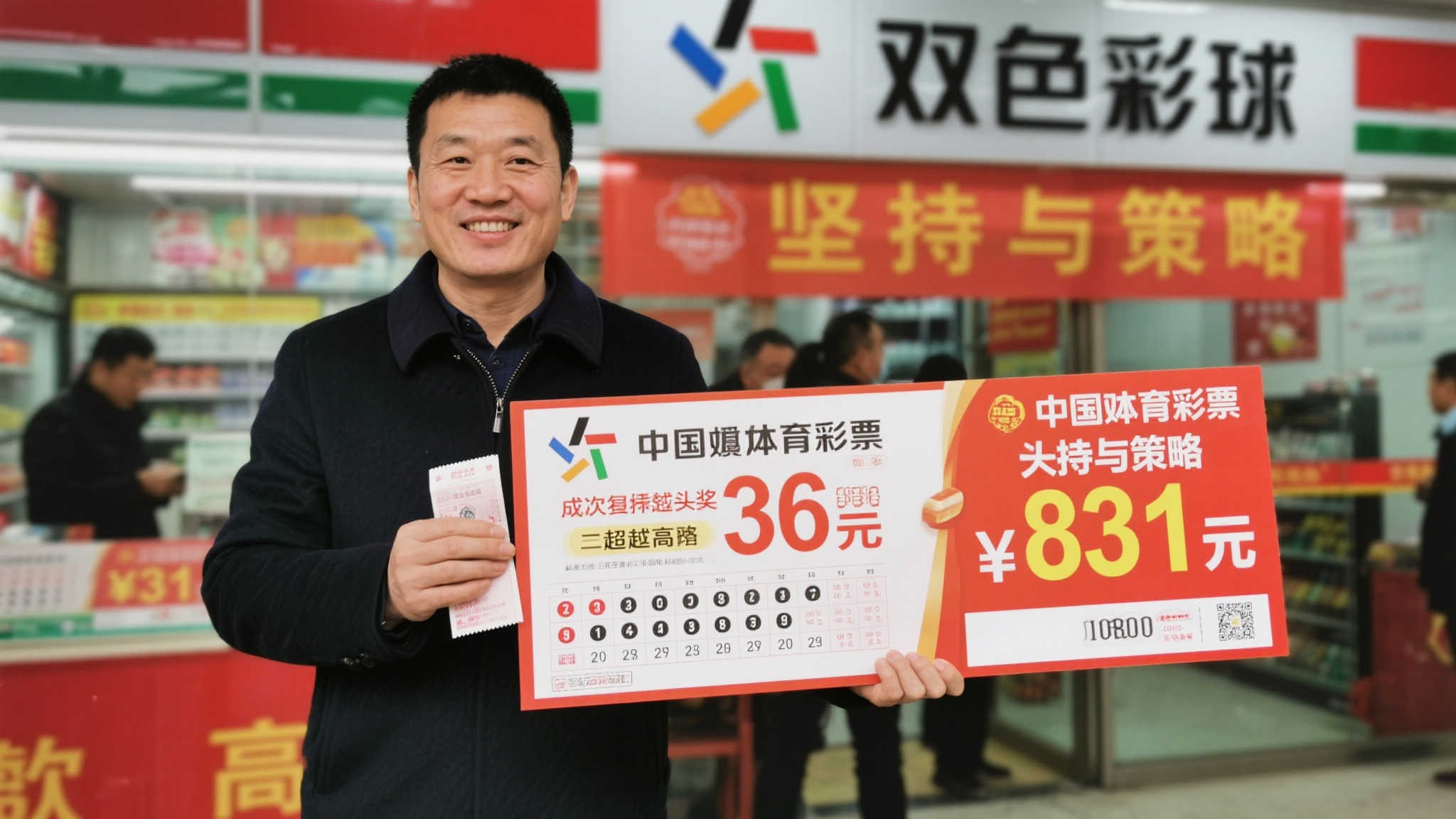 男子花336元击中双色球831万大奖:暂时不敢规划未来 男子花336元击中双色球831万大奖:暂时不敢规划未来
