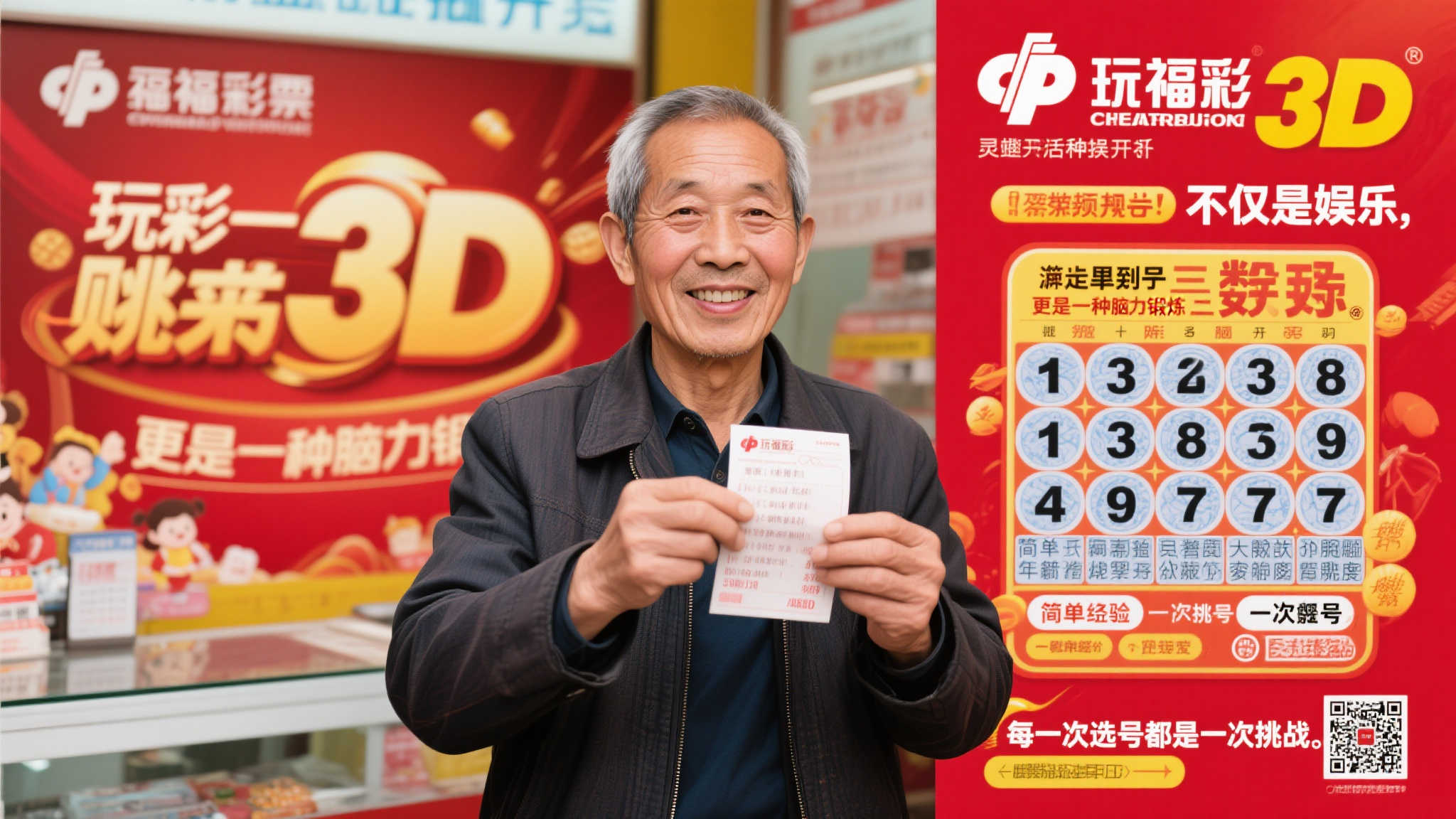 老彩民5天3次揽获福彩3D大奖97万，技巧与心态成就梦想