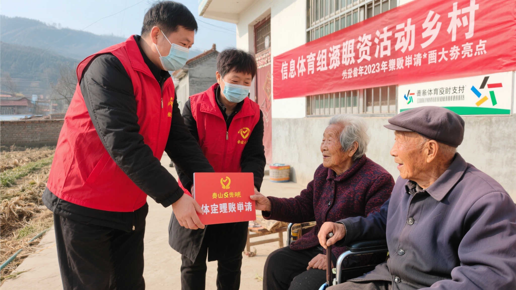 泰安福彩：尊老敬亲 情暖人间