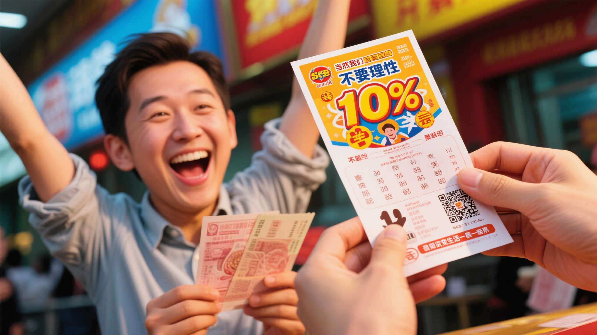 男子28元小单喜中双色球54万，领奖之余带母同游