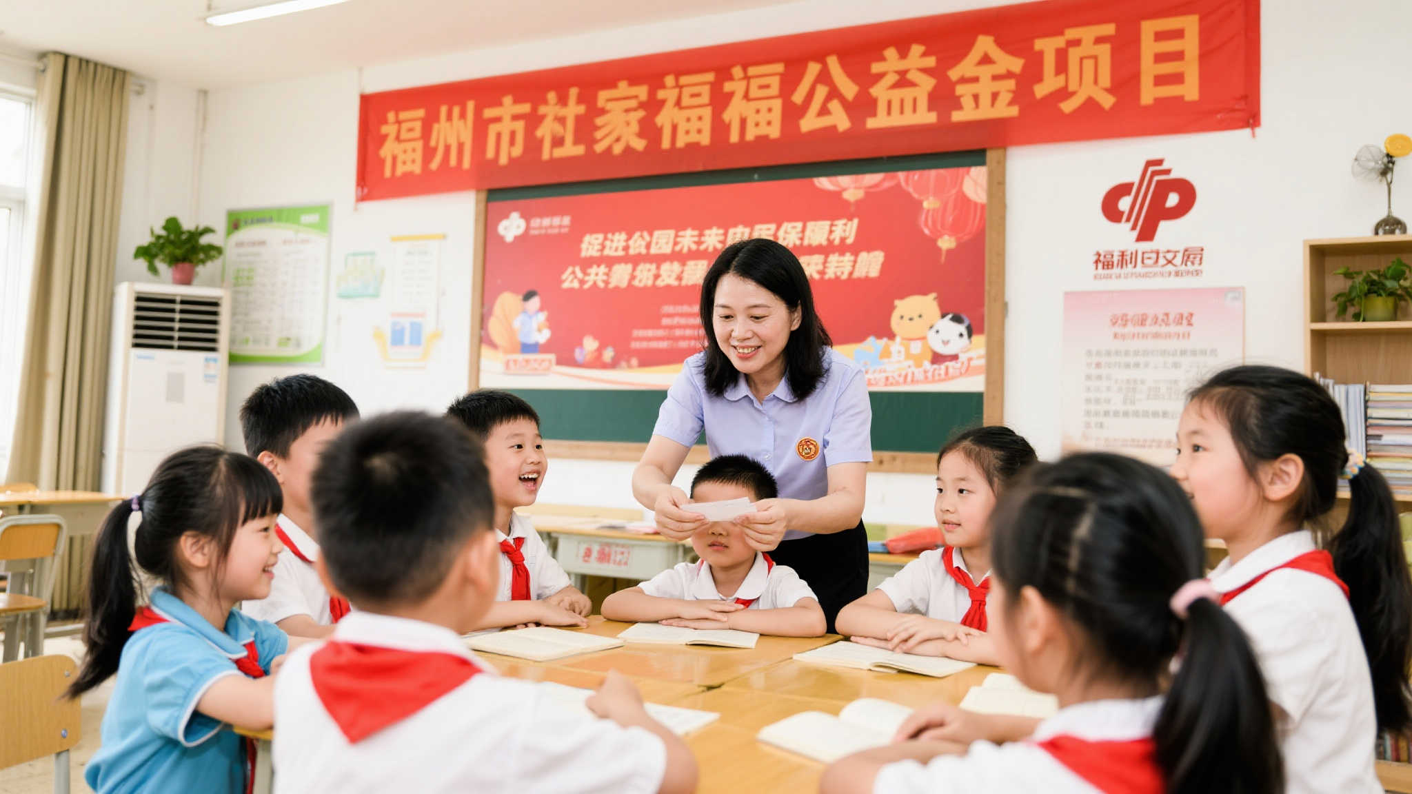 福州福彩公益：爱心相伴，呵护童年成长