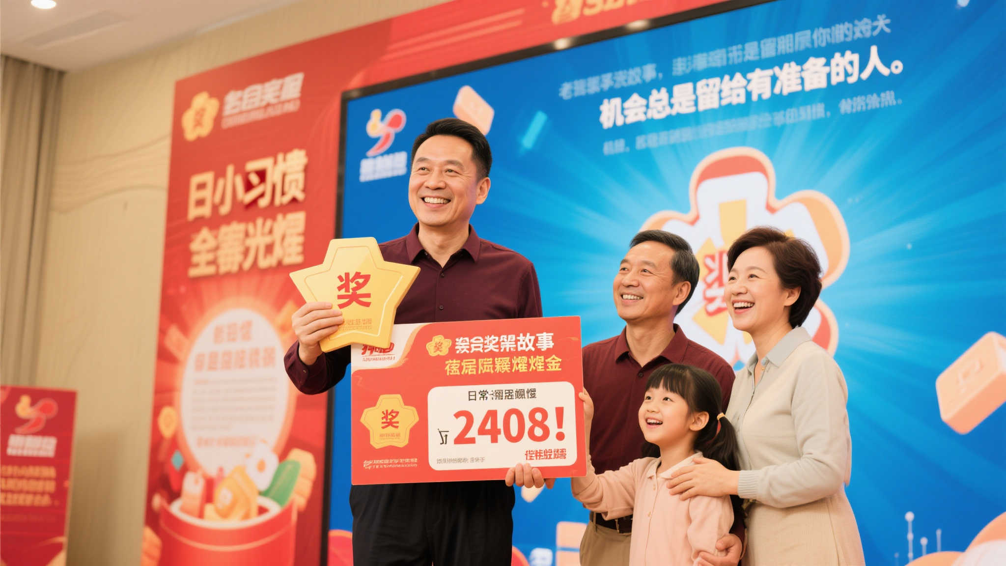 男子因父亲引导意外中福彩775万 轻松还清车房贷款