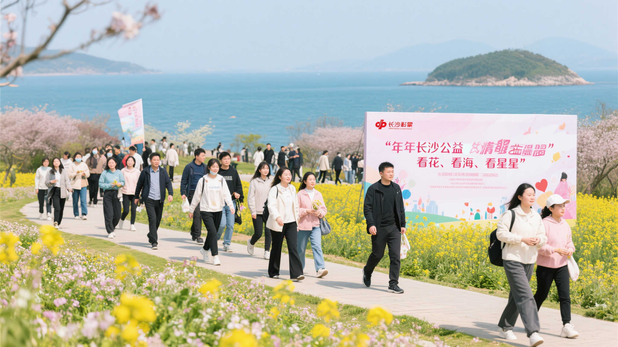 赏花海星愿,长沙福彩邀您春日同行 赏花海星愿,长沙福彩邀您春日同行